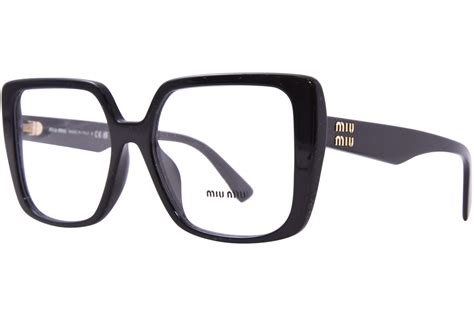 miu miu 06vv|Miu Miu™ MU 06VV Square Eyeglasses .